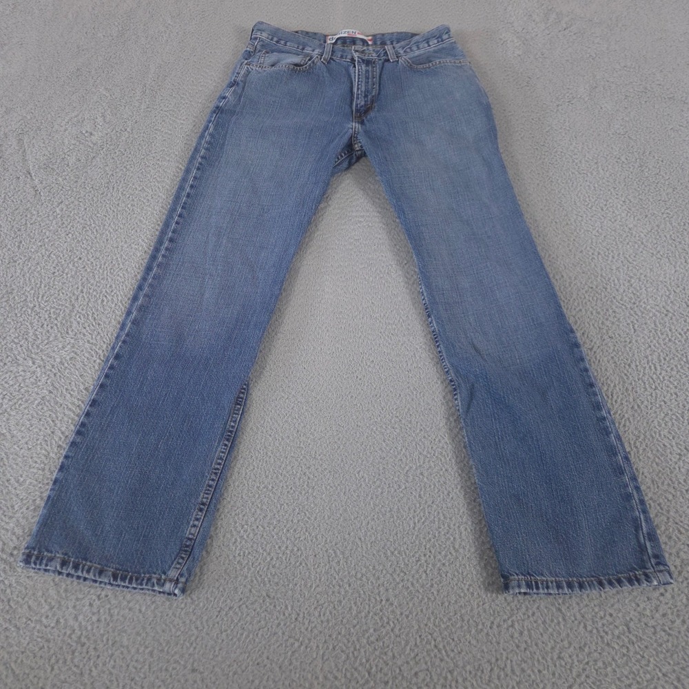 Denizen from Levis Jeans Mens 32x29 Blue 236 Regular Fit Straight Leg Denim